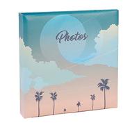 Exacompta - 62332E - Álbum de fotos con bolsillos ATARDECER - 200 fotos 10 x 15 cm - 100 páginas - formato 22,5 x 22 cm - tapa cubierta con una laminación mate - estampados de moda