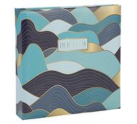 Exacompta - 62662E - Álbum de fotos con bolsillos OCEAN - 200 fotos 10 x 15 cm - 100 páginas - formato 22,5 x 22 cm - tapa recubierta con una laminación mate - estampado estampado en colores de moda