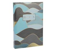 Exacompta - 62663E - Álbum de fotos con bolsillos OCEAN - 300 fotos 10 x 15 cm - 100 páginas - formato 22,5 x 32,5 cm - tapa cubierta con una laminación mate - estampado estampado en colores de moda