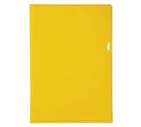 Exacompta 660535E - Bolsa de 10 dossiers en PVC, A4, color amarillo