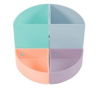 Exacompta 682296D - 3 Portalápices modulares con 4 compartimentos (2 compartimentos altos para utensilios altos y 2 compartimentos bajos), combinables - 120x120x83mm - THE QUARTER