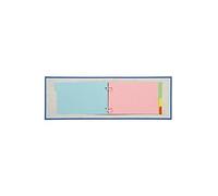 Exacompta 704E Separadores para fichas Bristol de cartulina lustrada 225g/m2 4 posiciones, 125x200 mm