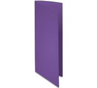 Exacompta 800008E - Lote de 100 Subcarpetas Rock"S 80, Color Morado