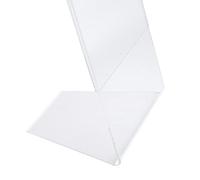 EXACOMPTA - 813058D - 1 puerta visual inclinada vertical A3, dimensiones Prof 53 x 19 x 0,3 cm, PMMA acrílico para fotos, anuncios, menús restaurantes, hoteles, cristal