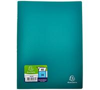 Exacompta 8533E - Carpeta de 30 fundas de PVC, A4, color verde