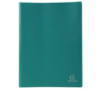Exacompta 8543E - Carpeta de 40 fundas PVC, A4, color verde