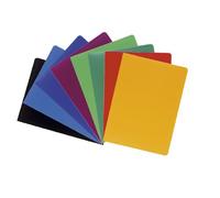 Exacompta 8560E - Portafolios de prolipropileno flexible y opaco. Lote de 120 portafolios A4, Color aleatorio