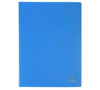 Exacompta 8562E - Carpeta de 60 fundas PVC, A4, color azul