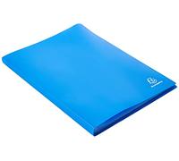 Exacompta 8562E - Carpeta de 60 fundas PVC, A4, color azul