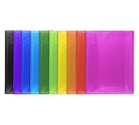 Exacompta 85770E - Lote de 12 carpetas de 30 fundas, A4, multicolor