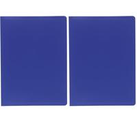 Exacompta 8582E - Carpeta de 80 fundas PVC, A4, color azul (Paquete de 2)