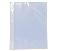 Exacompta 86001E - Recambio de 10 fundas para las carpetas de fundas con anillas, A4, transparente