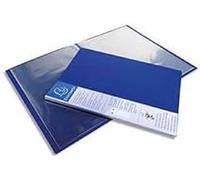 Exacompta 88202E - Carpeta de 20 fundas, A4, color azul