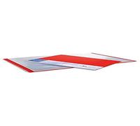 Exacompta 88205E - Carpeta de 20 fundas, A4, color rojo