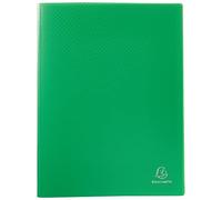 Exacompta 8823E Opak - Portadocumentos (A4, 20 fundas, 40 vistas), color verde claro (Paquete de 6)