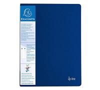 Exacompta 88402E - Carpeta de 40 fundas, A4, color azul
