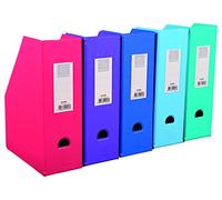 Exacompta 90180E - Pack de 10 revisteros, multicolor