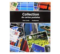 Exacompta 96115E Premium - Álbum de recortes para tarjetas postales (formato vertical, capacidad para 200 tarjetas postales, 50 páginas para 4 tarjetas postales), multicolor