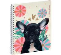 EXACOMPTA 999143E Lovely - Cuaderno de texto (17 x 22 cm), diseño de cachorro