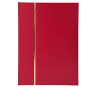 Exacompta 26163E Álbum de Sellos Philatelie de 64 páginas, Rojo, 22,5 x 30,5 cm