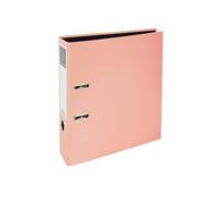 Exacompta Archivador de palanca A4, 75 mm, carpeta de oficina, paquete de 3 en rosa pastel, carpetas de papelería para papeleo y organización de documentos, 227/0004Z
