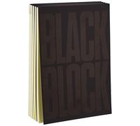 Exacompta - Carnet black block 29,7x21cm, paquete de 5 unidades