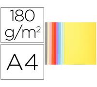 Exacompta Clasificador Cartón Reciclado Din A4 10 Colores Surtidos 180g