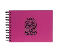 Exacompta Colours - Álbum Foto con espirales, 23 x 16 cm, Color Rosa