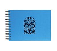 Exacompta Colours - Álbum Foto con espirales, 23 x 16 cm, Color Turquesa