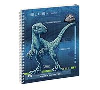 Exacompta - Cuaderno de texto en espiral Jurassic World 17 x 22 cm Raptor