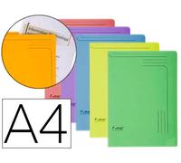 Exacompta Dossier Bolsa Din A4 Cartón 290gPaquete de 5 Unidades Colores Surtidos