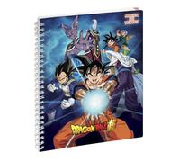 Exacompta Dragon Ball S - Cuaderno de texto (17 x 22 cm), color azul