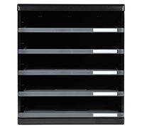 Exacompta Ecoblack A4+ - Modulo con 5 cajones, color gris