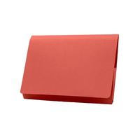 Exacompta Guildhall - Cartera de bolsillo con solapa, 315 g/m², color rojo, 50 unidades