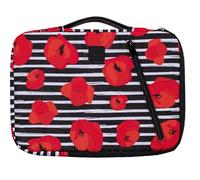 EXACOMPTA Housse Informatique, Cubierta de Ordenador Unisex Adulto, Amapola
