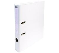 EXACOMPTA Lot de 10 Classeurs à levier PVC A4 D50mm Premium blanc