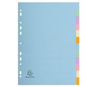 Intercalaires carte 180g forever 12 positions - a4