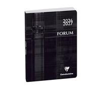 Exacompta Metric Forum - Agenda escolar (septiembre 2018 a septiembre 2019), Color Negro
