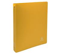 Exacompta Opaque 30 mm 4 Ring Binder - Yellow