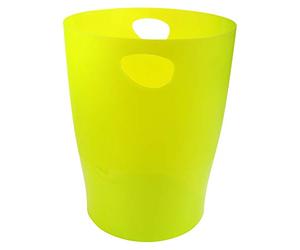 Exacompta Pack de 8 Papeleras ECOBIN Translúcido Verde Anís
