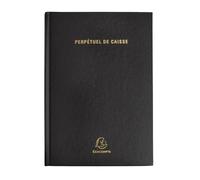 Exacompta Perpètuel Caisse - Agenda (210 x 148 mm), color negro
