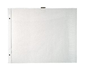 Exacompta Recambio para álbum con Tornillo Hojas Blancas, 36.00 x 28.50 x 0.80 cm