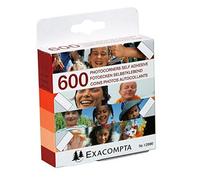 Exacompta Recambios Pack de 600 Esquinas Autoadhesivas para Fotos, Color