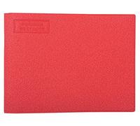 Exacompta - Ref. 13501E - Paquete de 5 cuadernos de posición de cuenta, formato horizontal - Dimensiones exteriores: 1 x 15 cm - 48 páginas - Colores surtidos: negro - rojo - azul