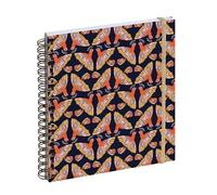 Exacompta - Ref. 1804535E - 1 Agenda de escritorio SAS 18S Lady Color Design 15 x 17 cm Semana Semana Septiembre 2025 a Agosto 2026. - Aves visuales