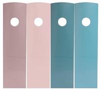 Exacompta - Ref. 182606SETD - Juego de 4 archivadores de revistas MAG-CUBE Skandi, revistas, catálogos, revistas, almacenamiento para documentos A4 y A4 maxi - ancho 27,5 xm - 4 colores surtidos