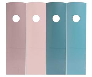 Exacompta - Ref. 182606SETD - Juego de 4 archivadores de revistas MAG-CUBE Skandi, revistas, catálogos, revistas, almacenamiento para documentos A4 y A4 maxi - ancho 27,5 xm - 4 colores surtidos