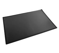 Exacompta - Ref. 29781E - 1 almohadilla de escritorio Kreacover en cartón rígido - personalizable - frontal y posterior en PVC para soportar el uso diario - alfombrilla de ratón - color negro - se