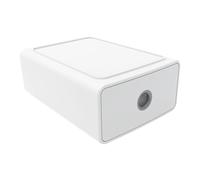 Exacompta - Ref. 315413D - 1 módulo de clasificación Tiny Box 1 cajón Autentik superponible - Dimensiones exteriores: 19 x Ancho 26,5 x Altura 10 cm - Blanco