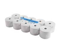 Exacompta - Ref 40340E - Rollo de caja registradora y recibo de ventas (paquete de rollos) - 57 mm de ancho x 76 m de largo, adecuado para tiendas, quioscos, cafeterías, restaurantes, pagos con